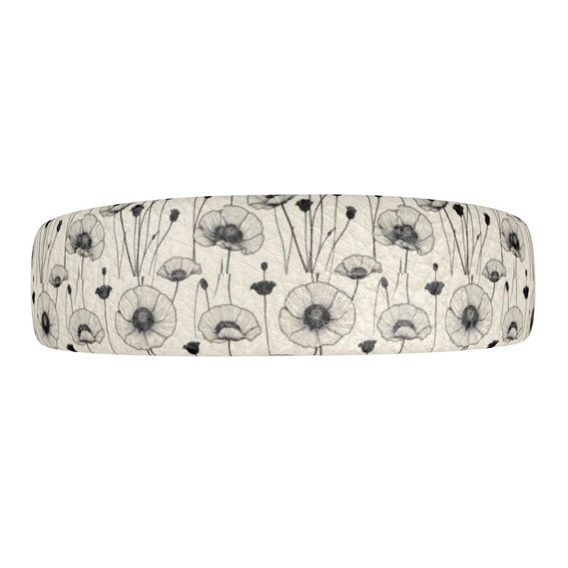 The Poppy Leather Headband | Aura Regalia