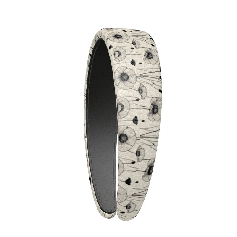 The Poppy Leather Headband | Aura Regalia-AURA REGALIA 