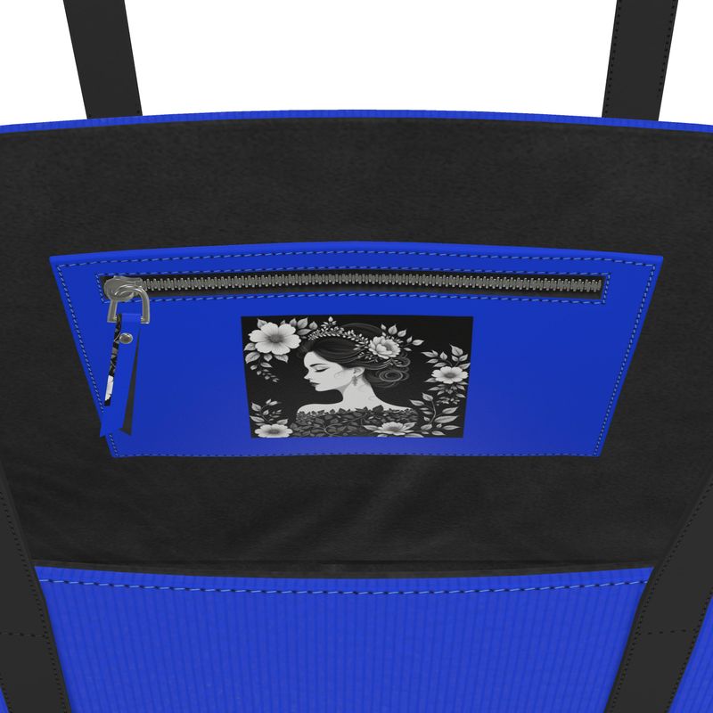 Royal Blue Aura Regalia, Kika Tote-AURA REGALIA 