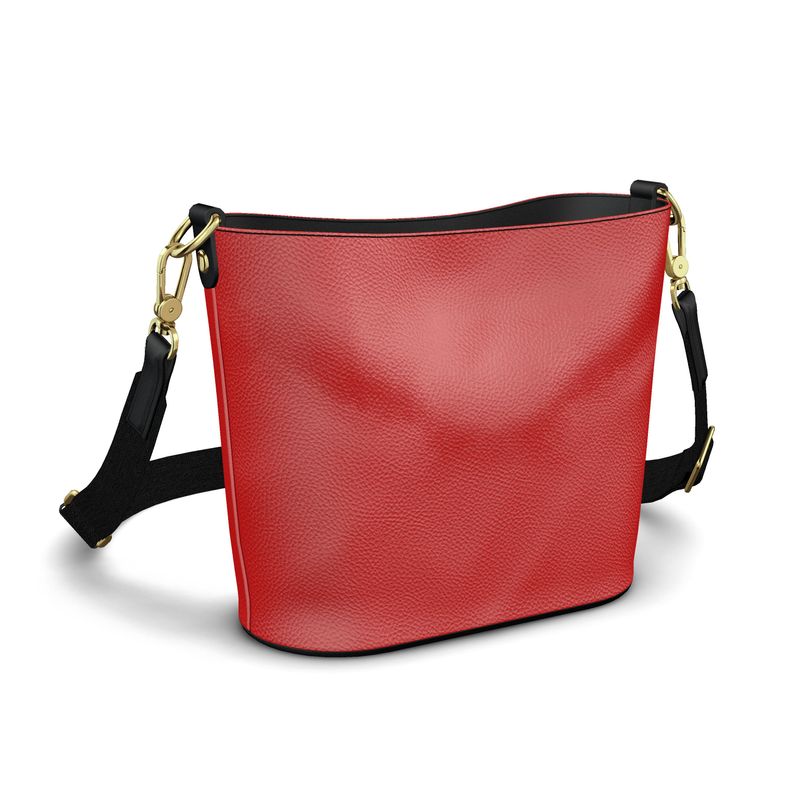 Penzance Large Leather Bucket Tote-AURA REGALIA 