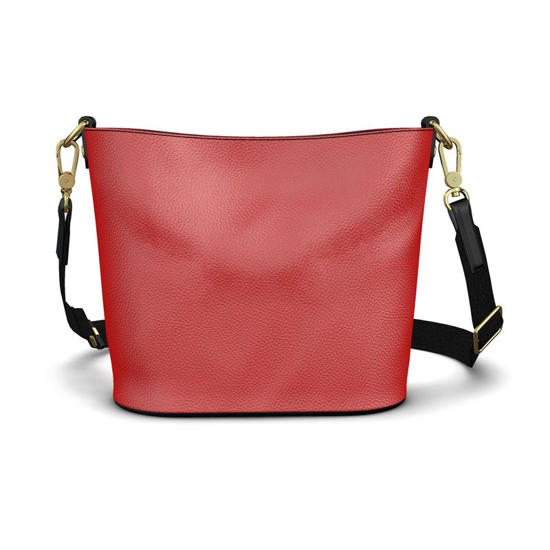 Penzance Large Leather Bucket Tote-AURA REGALIA 
