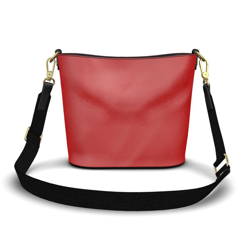 Penzance Large Leather Bucket Tote-AURA REGALIA 