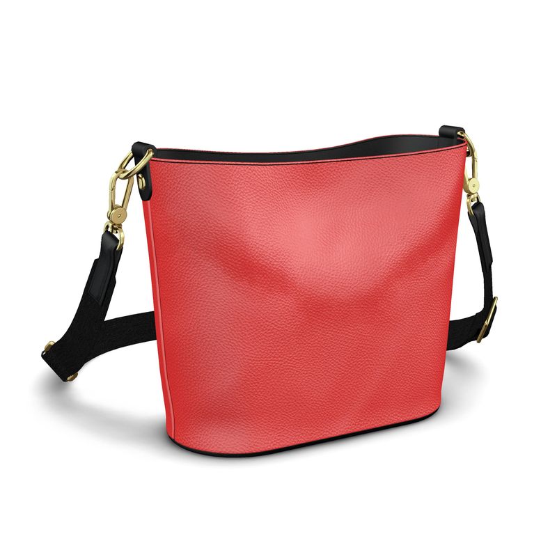 Penzance Large Leather Bucket Tote-AURA REGALIA 