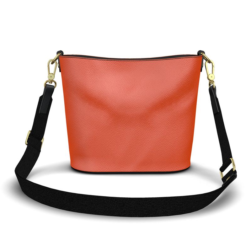 Penzance Large Leather Bucket Tote-AURA REGALIA 