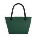 Forest Green Zip Top Handbag | Aura Regalia-AURA REGALIA 