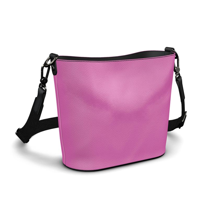 Penzance Large Leather Bucket Tote-AURA REGALIA 
