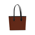 Aura Regalia: Dark Rose City Shopper | Leather Tote