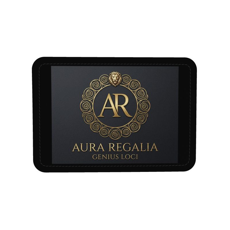 Noir Eclipse Round Bag | Aura Regalia
