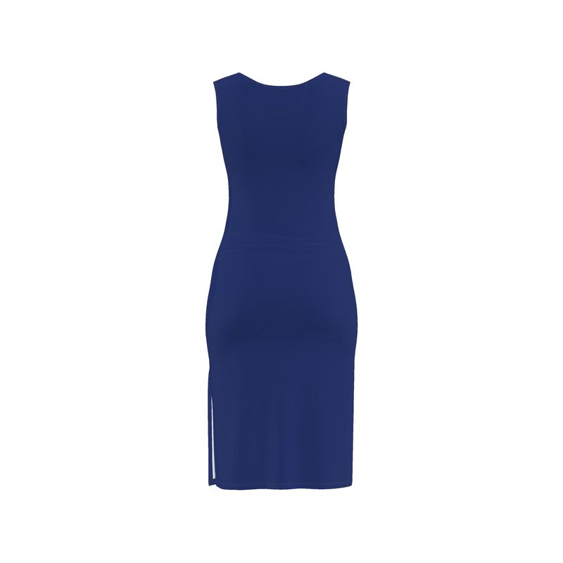 Twilight SapphireBodycon Dress-AURA REGALIA 