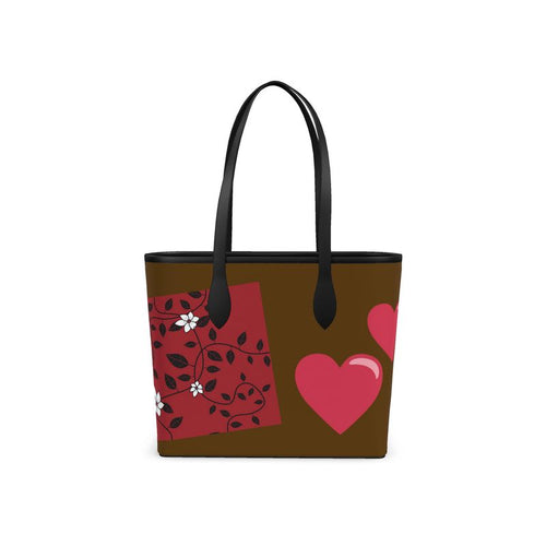 Aura Regalia: Free Spirit City Shopper | Leather Tote-AURA REGALIA 