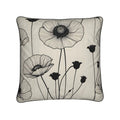 Poppy Flower Cushions | Aura Regalia