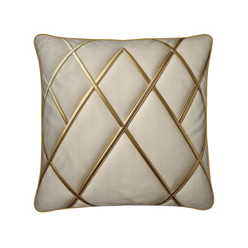 Gold Art Deco Cushions | Aura Regalia