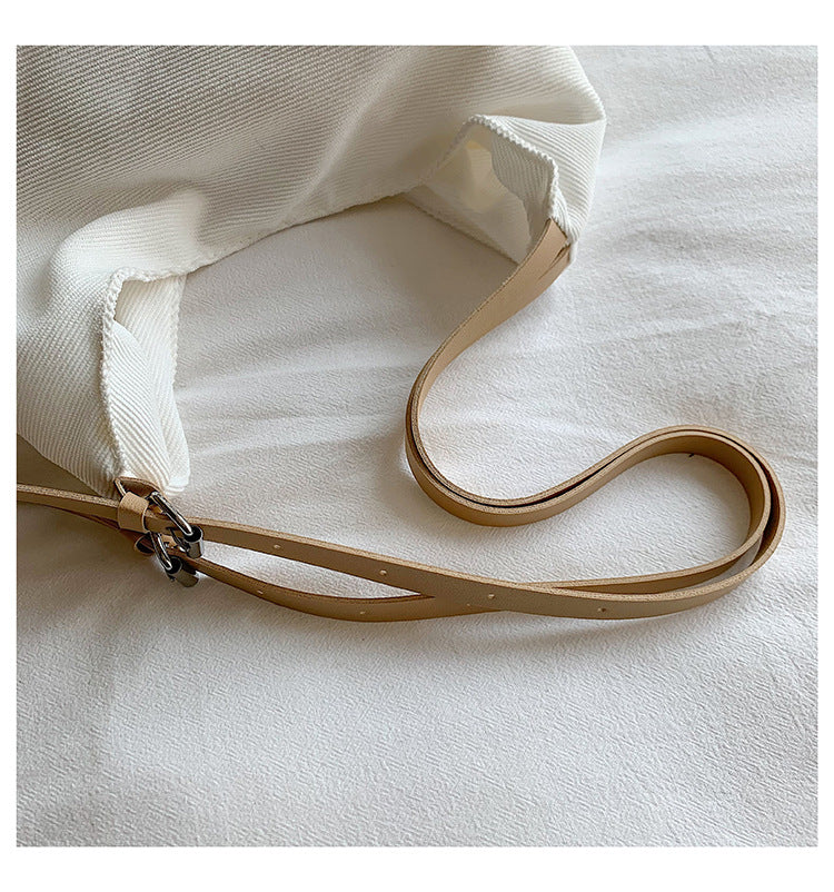 Casual Tote Bag Women's New Corduroy Large Capacity Shoulder Commuter Bag Fashion Portable Underarm Dumpling Bag-AURA REGALIA 