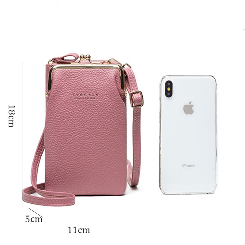 Fashion Small Crossbody Bags Women Mini PU Leather Shoulder Messenger Bag For Girls Yellow Bolsas Ladies Phone Purse Zipper Flap-AURA REGALIA 