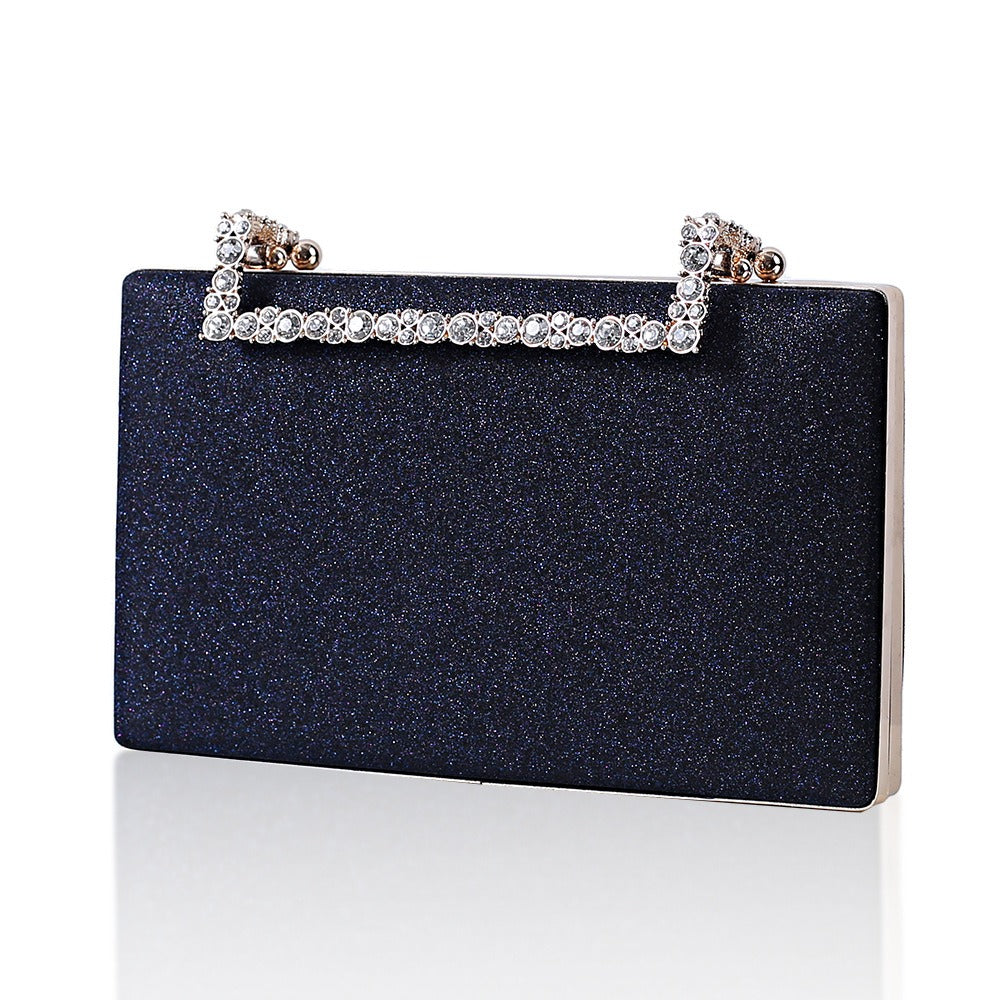 Party Dinner Bag Diamond Bride Bag Dress Handbag Women's Chain Bag Shoulder Bag-AURA REGALIA 
