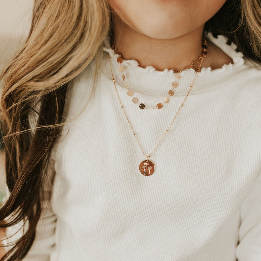 Buttercup Necklace-AURA REGALIA 