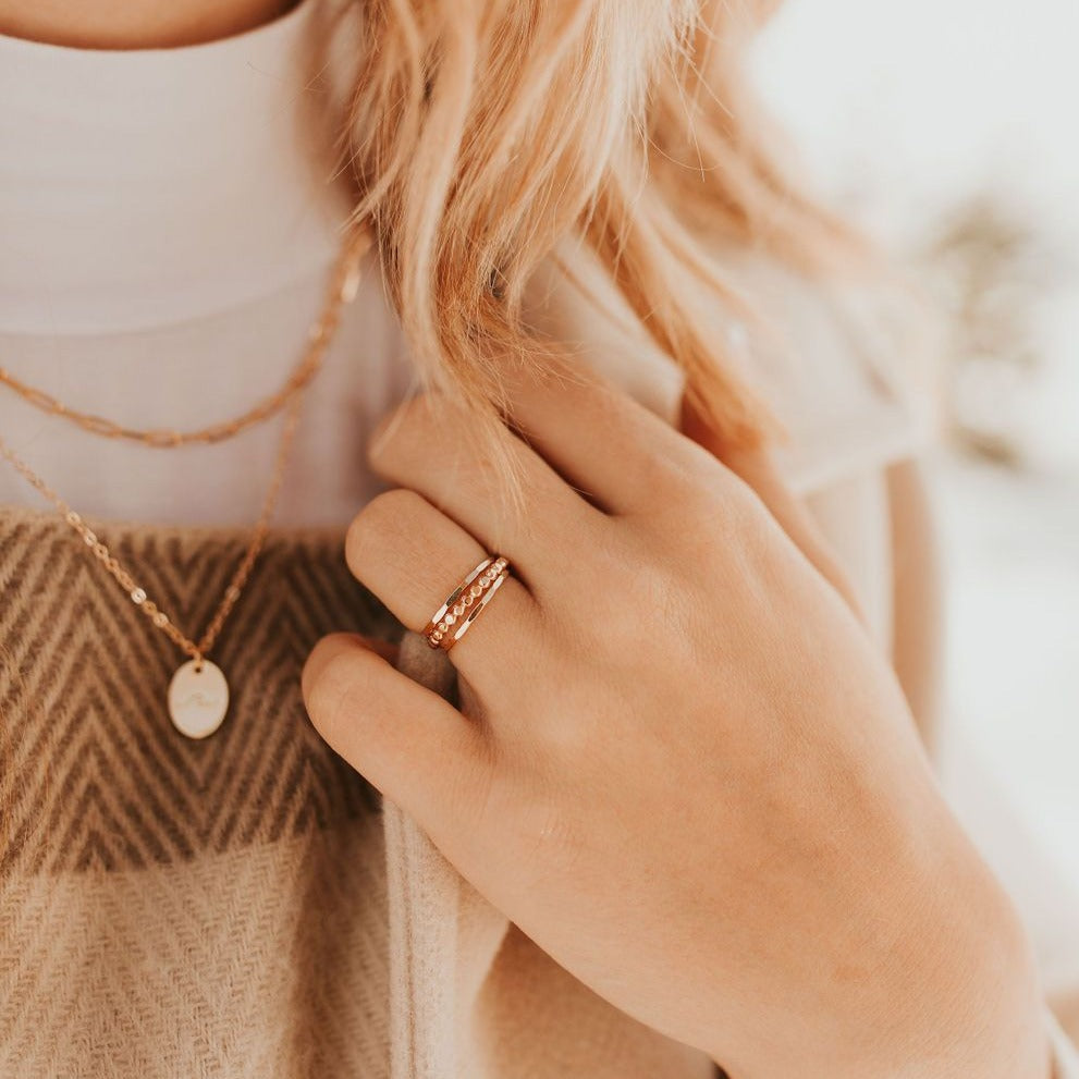 Kennedy Gold Filled Ring-AURA REGALIA 