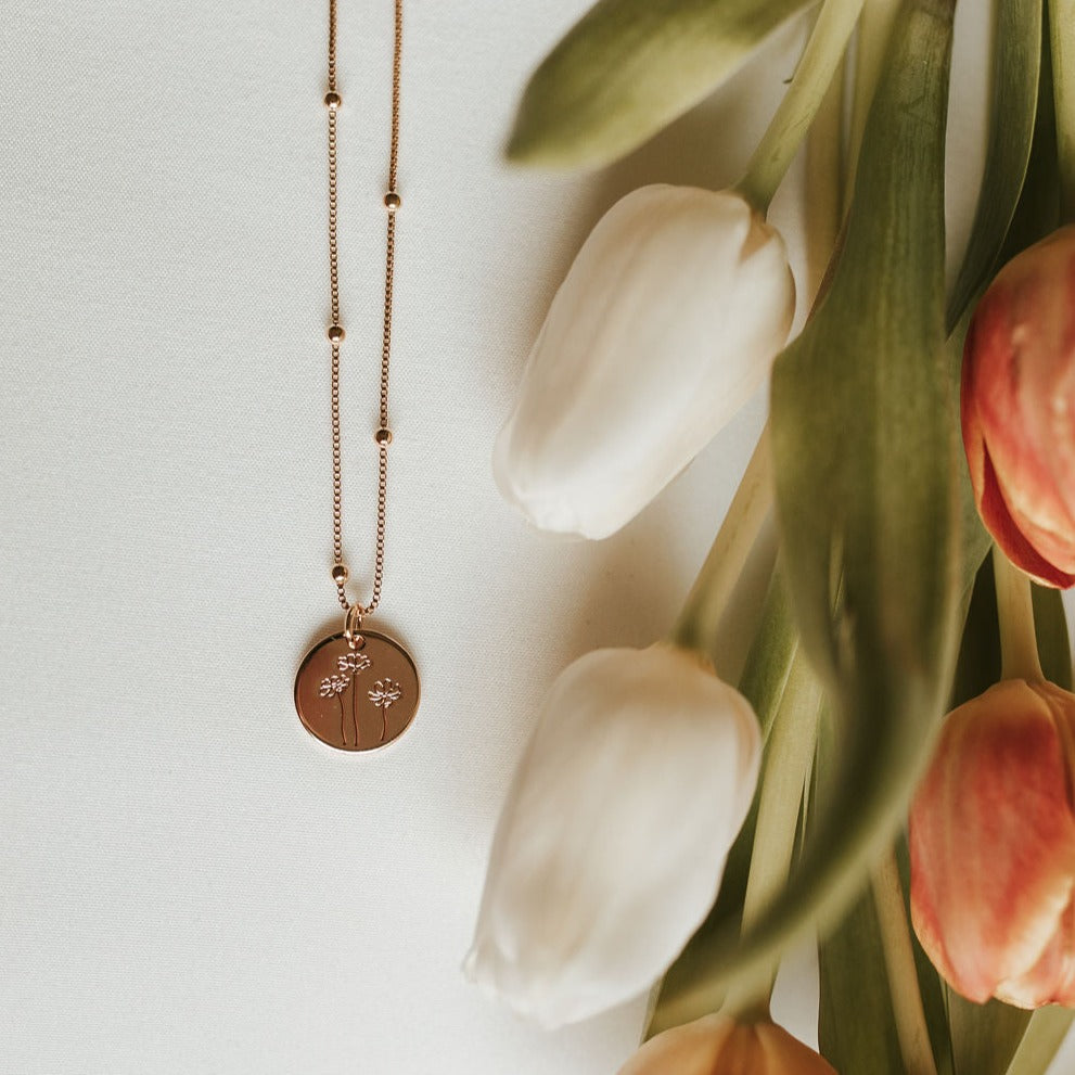 Buttercup Necklace-AURA REGALIA 