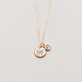 Poppy Necklace with Mustard Seed-AURA REGALIA 