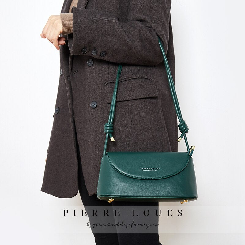 Brand Designer Baguette Handbag Women's Shoulder Bag Pu Leather Female Crossbody Bags Messenger Women Fashion Underar Purse