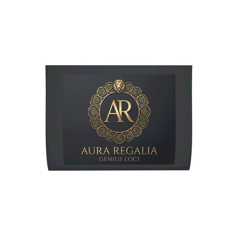 Navy and Gold Floral Art Deco Cushions | Aura Regalia