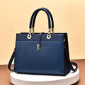 Autumn Winter High Quality Luxury Female Bag Woven Texture Ladies Large Capacity Handbag Bridal Bag Wedding Bag Womens Messenger Bag-AURA REGALIA 