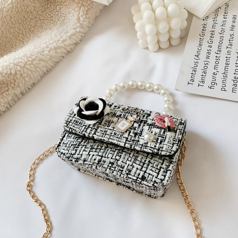 Girl's Pearl handbag-AURA REGALIA 