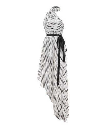 Polka dot dress-AURA REGALIA 