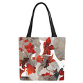 Canvas Tote Bag (Model1657) (Set of 4)-AURA REGALIA 