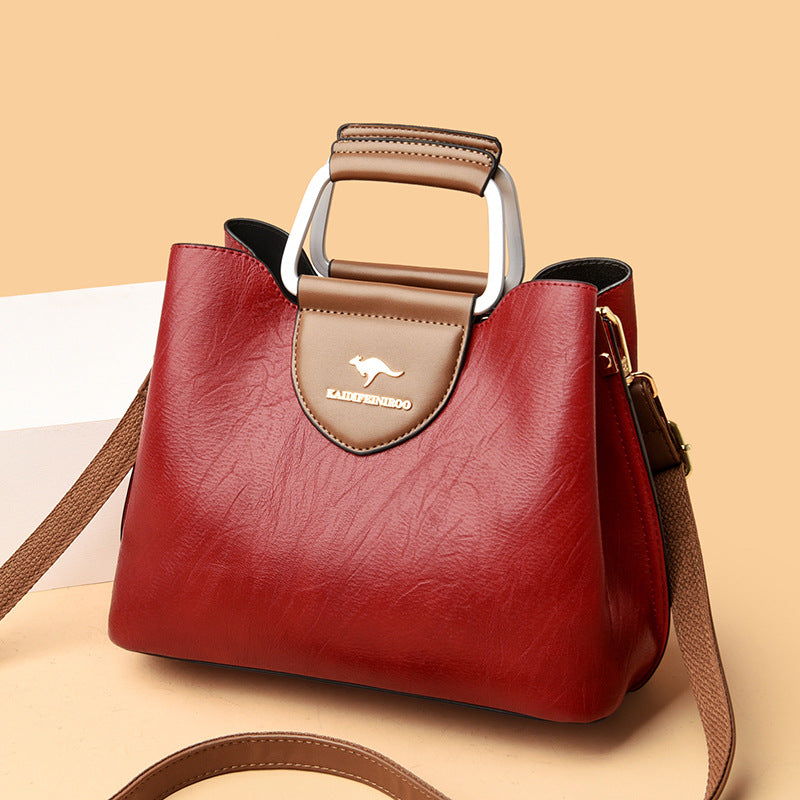 Cross shoulder bag women's handbag women's bucket bag-AURA REGALIA 
