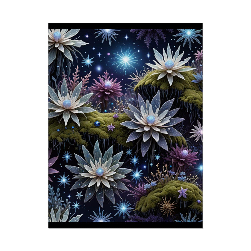 Floral Dreamscape Poster: Fine Art Print