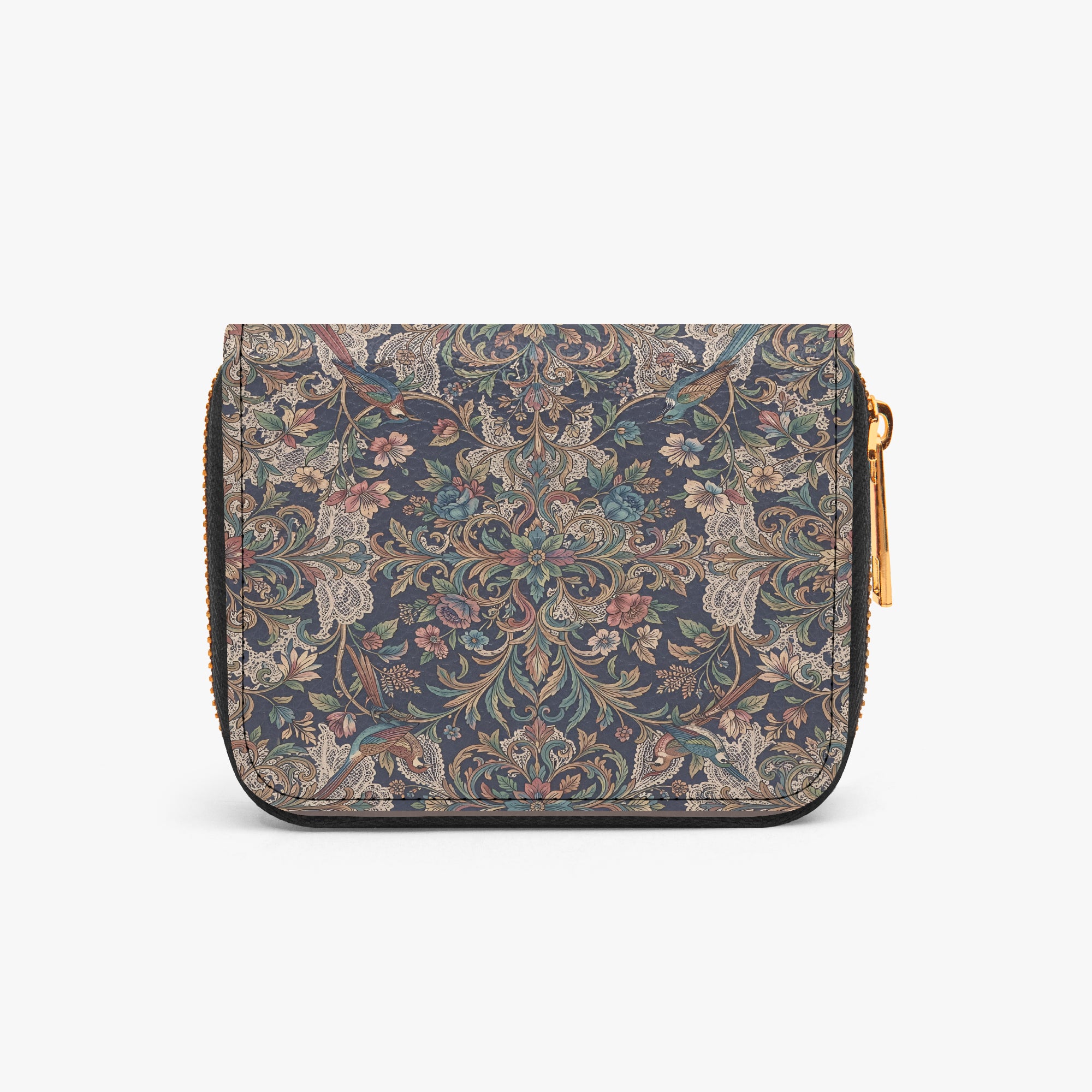 The Kensington Bifold Zipper Wallet | Aura Regalia-AURA REGALIA 