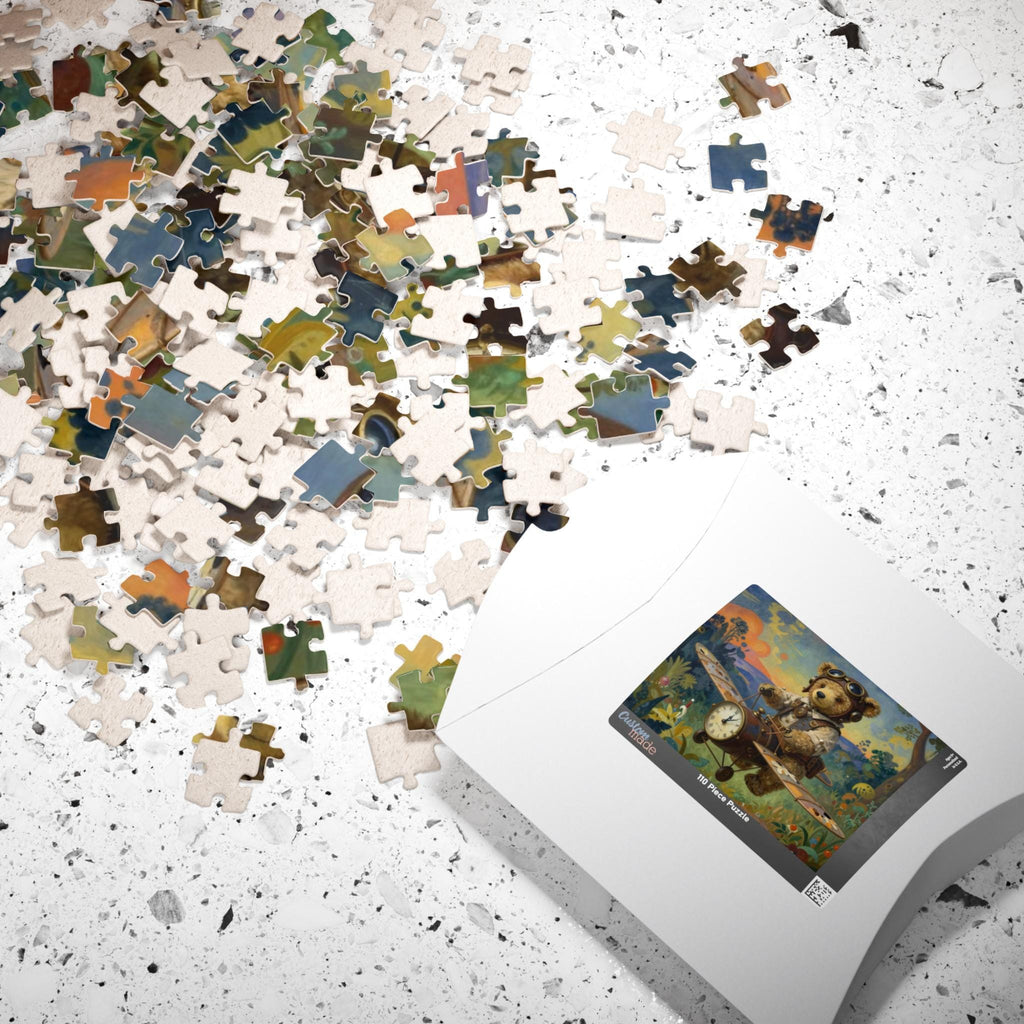 Teddy Pilot Plane puzzle