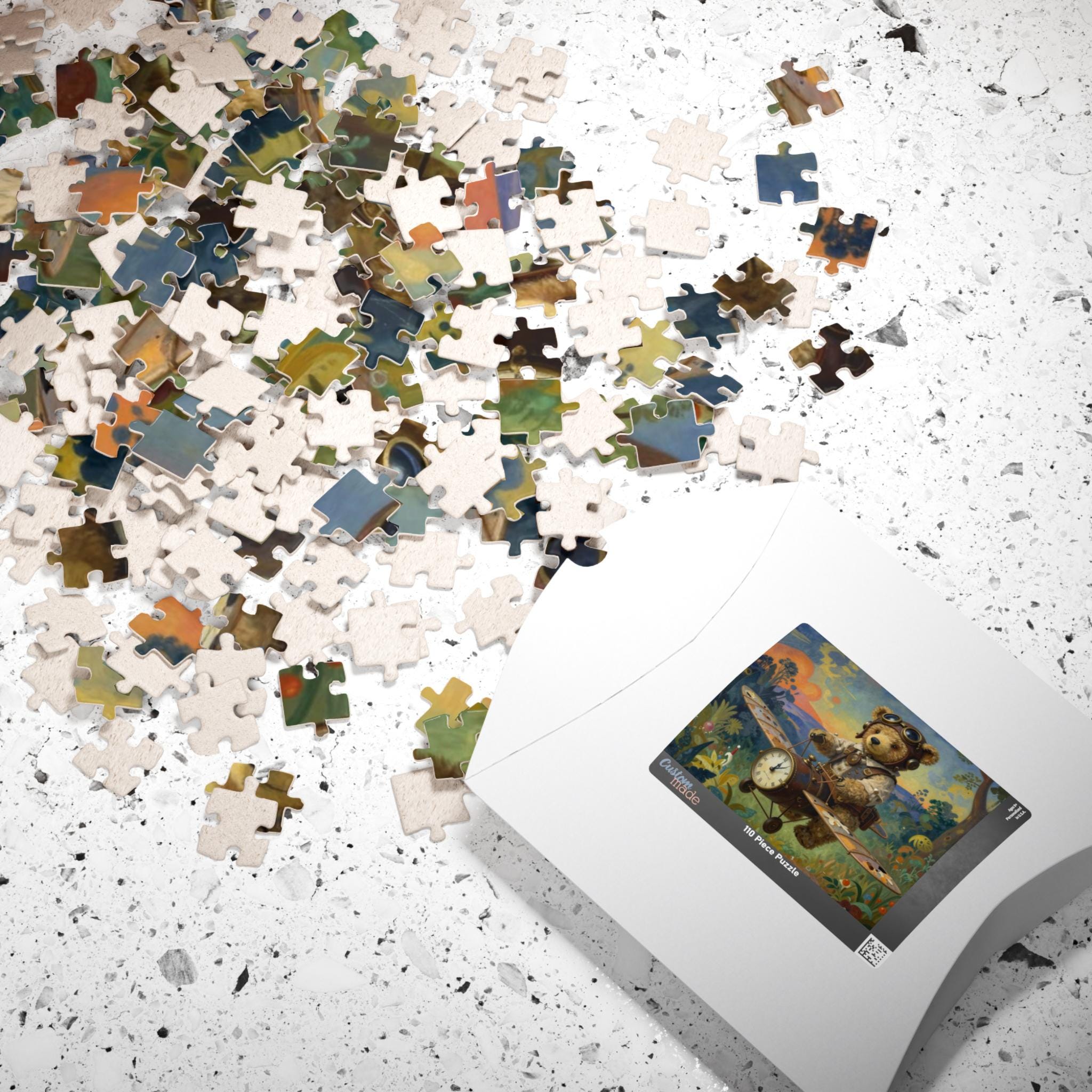 Teddy Pilot Plane puzzle