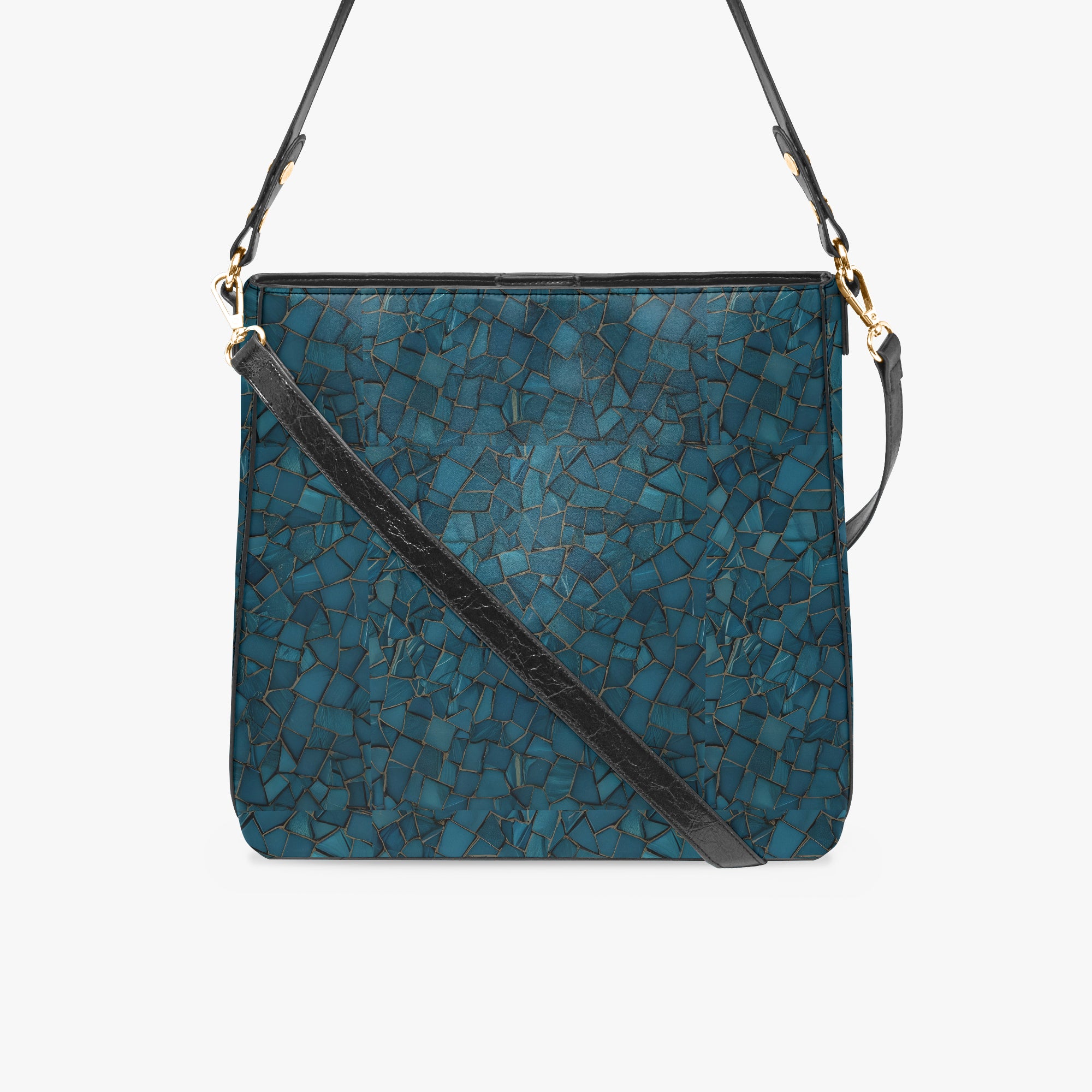 Stained Glass image Bucket Bag | Aura Regalia-AURA REGALIA 