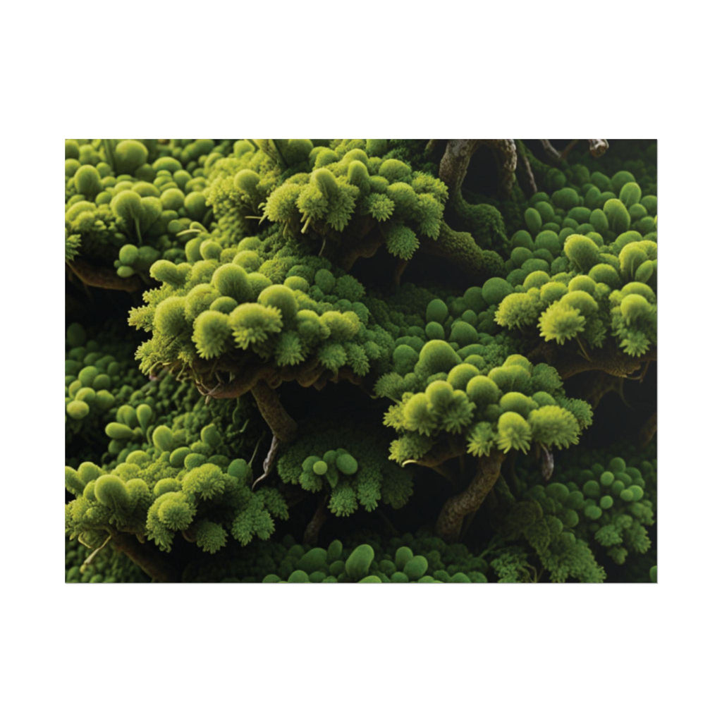 Lush Greenery Art Print, Botanical Rolled Poster