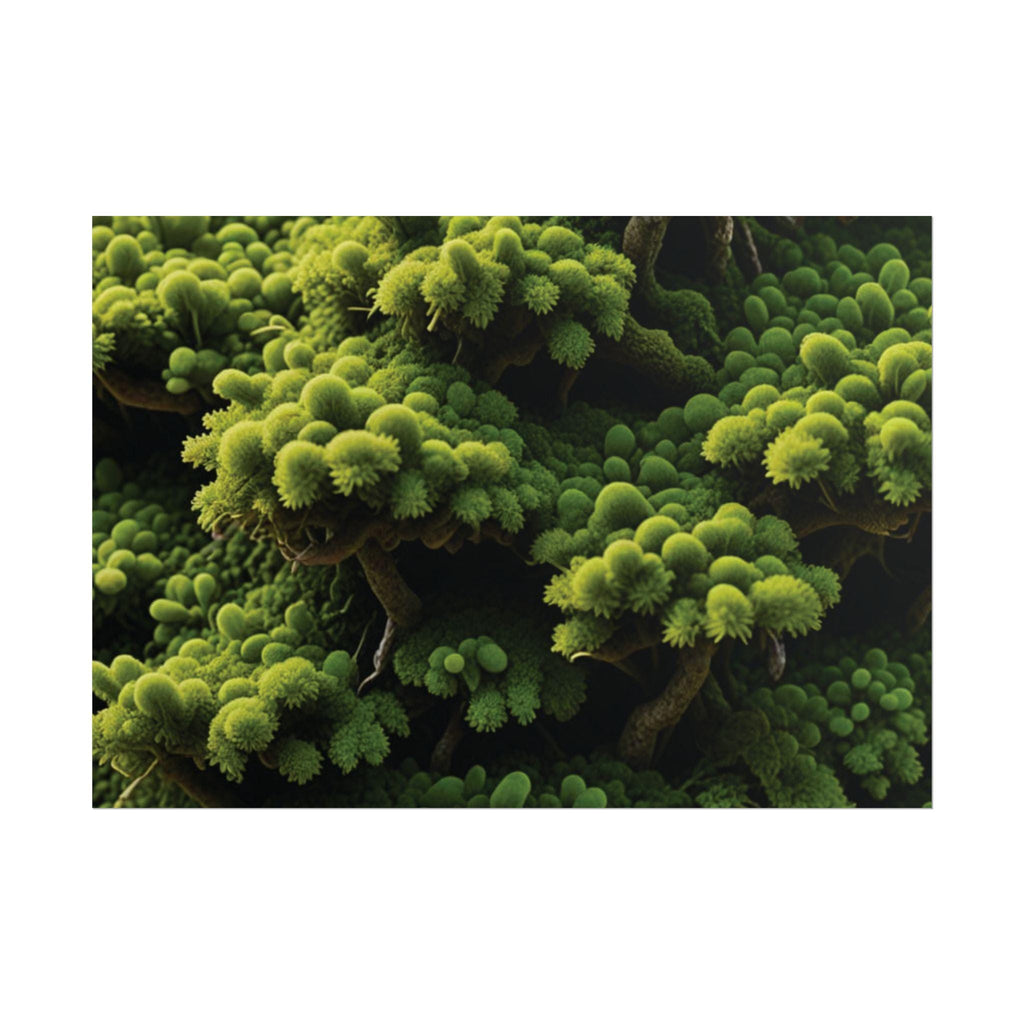 Lush Greenery Art Print, Botanical Rolled Poster