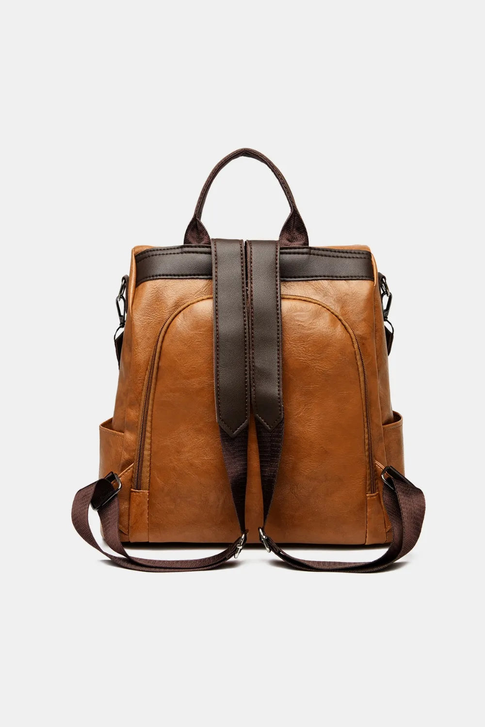PU Leather Backpack Bag-AURA REGALIA 