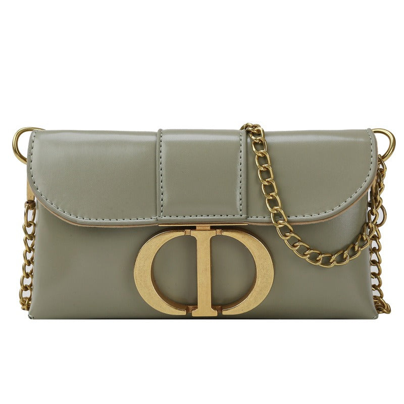 New Retro Metal Buckle Temperament Women's Bag