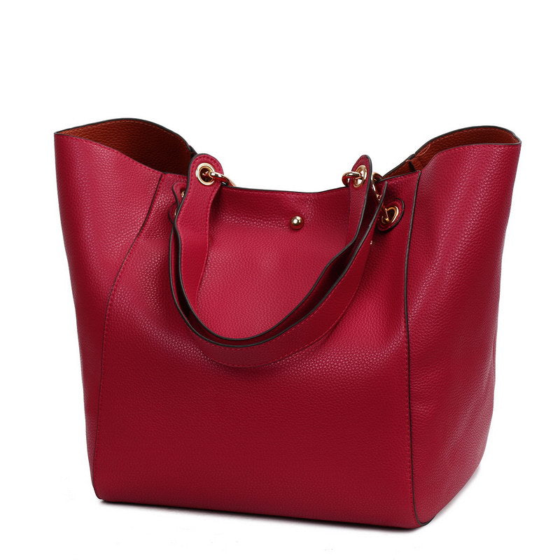 Bag Women's Bag New Fashion Atmosphere Handbag Korean Versatile Large Capacity One Shoulder Crossbody Mother Bag