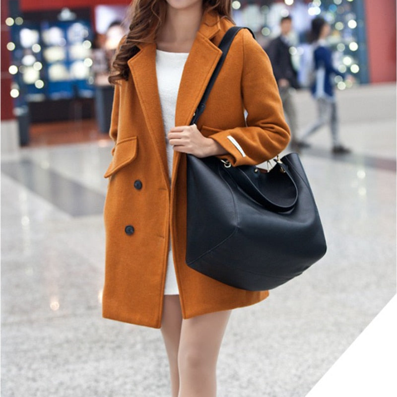 Bag Women's Bag New Fashion Atmosphere Handbag Korean Versatile Large Capacity One Shoulder Crossbody Mother Bag