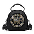Women's Bag Multi-layer Large Capacity Vintage Shoulder Crossbody Bag Casual Commute Versatile Tote Bag-AURA REGALIA 