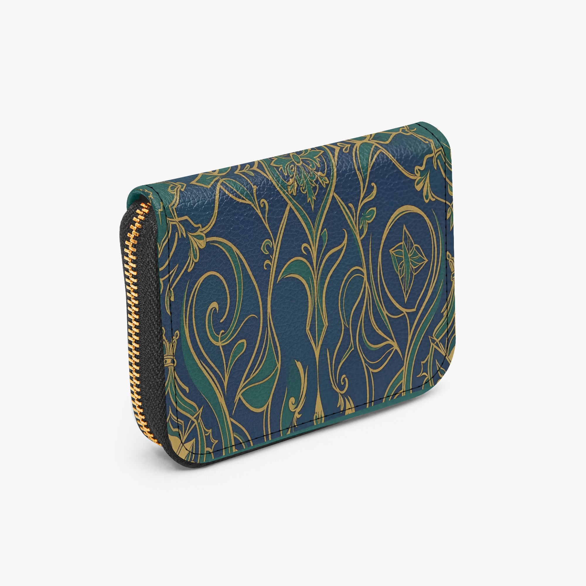 Queen Victoria in the Woods Bifold Zipper Wallet | Aura Regalia-AURA REGALIA 