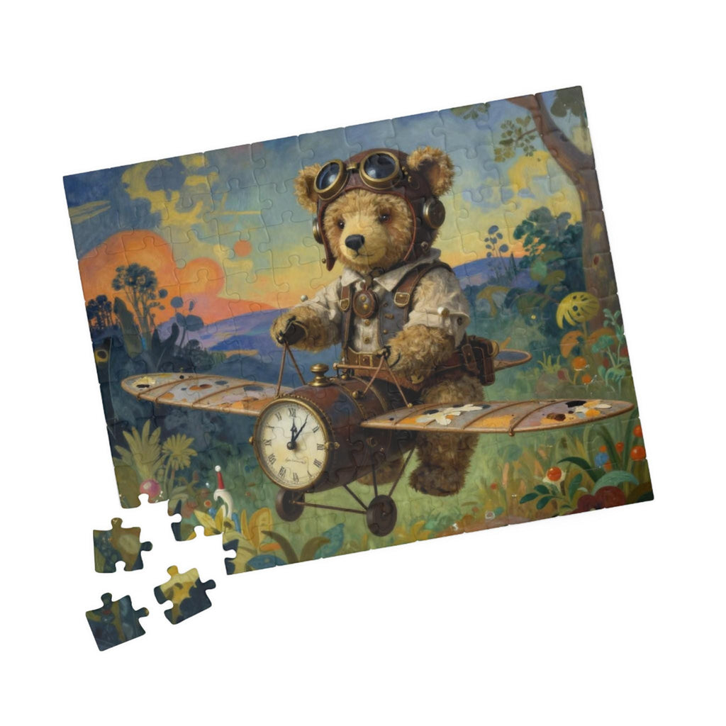 Teddy Pilot Plane puzzle