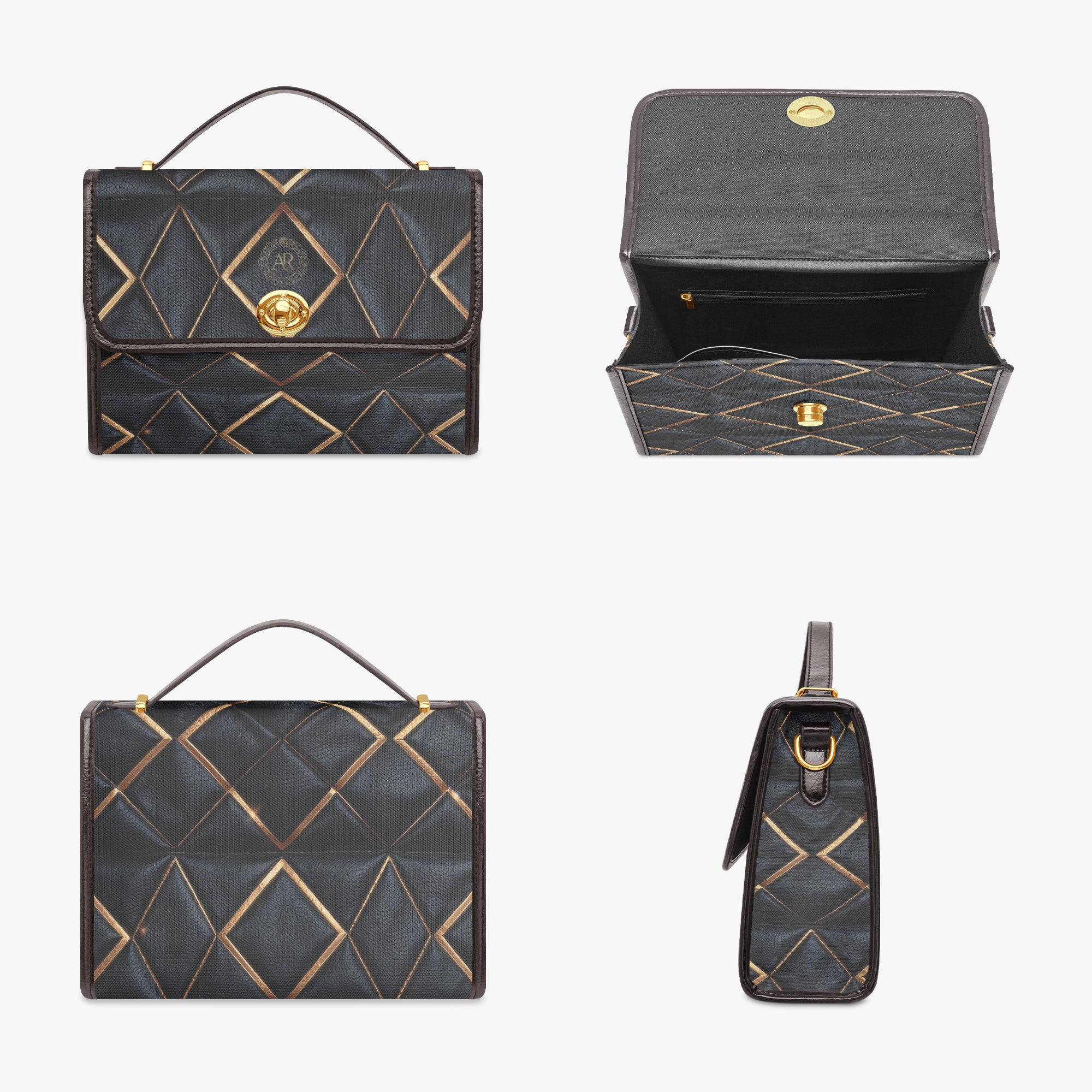 Deco Heritage Crossbody – Art Deco Capsule | Aura Regalia-AURA REGALIA 
