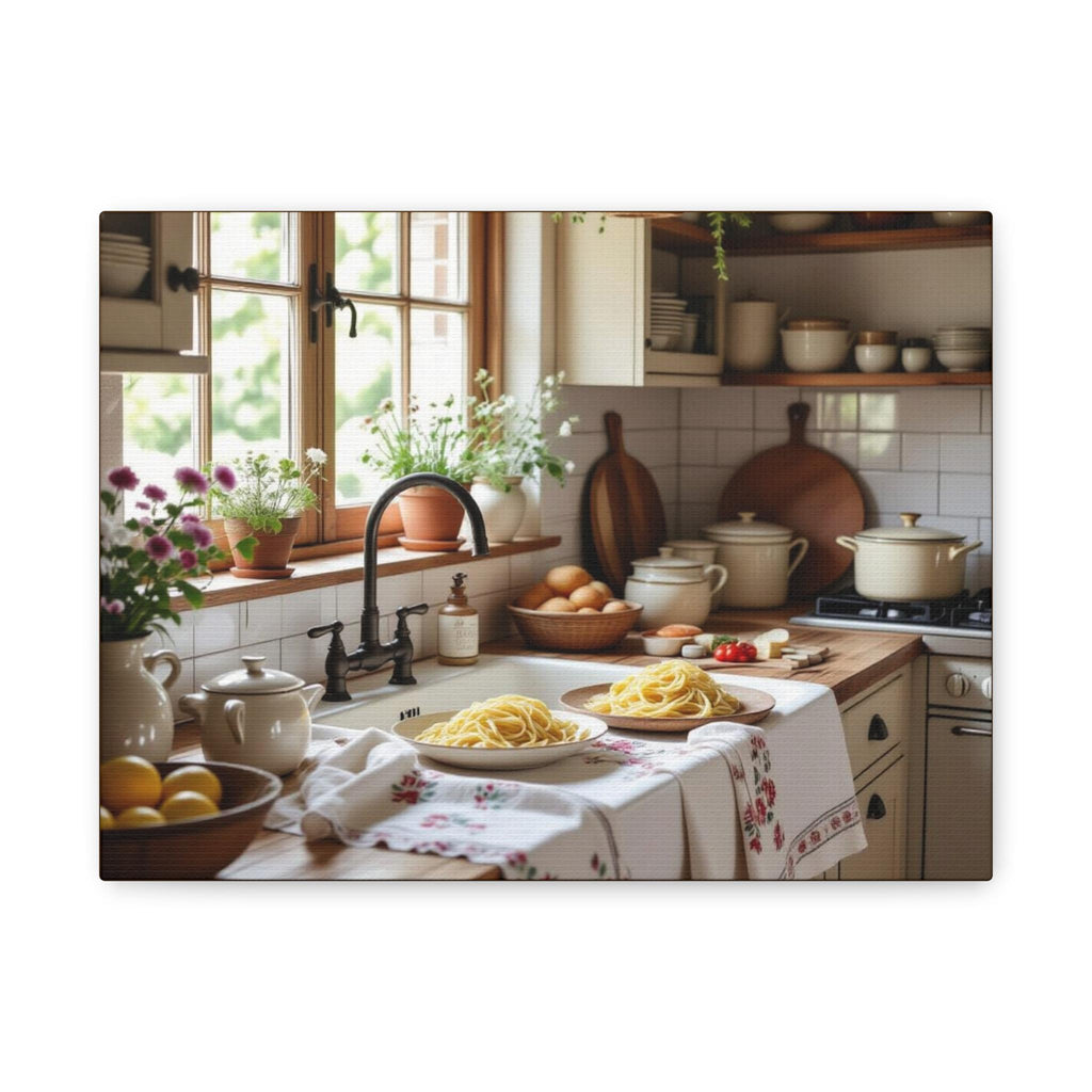 Copy of Cozy Country Kitchen Still Life Canvas