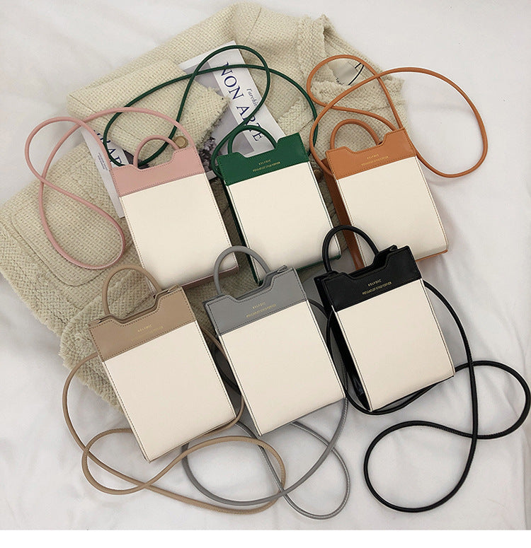 Simple Mobile Phone Bag Spring New Fashion Small Bag Messenger Bag Urban Small Fresh Trend Women's Bag Envelope Bag-AURA REGALIA 