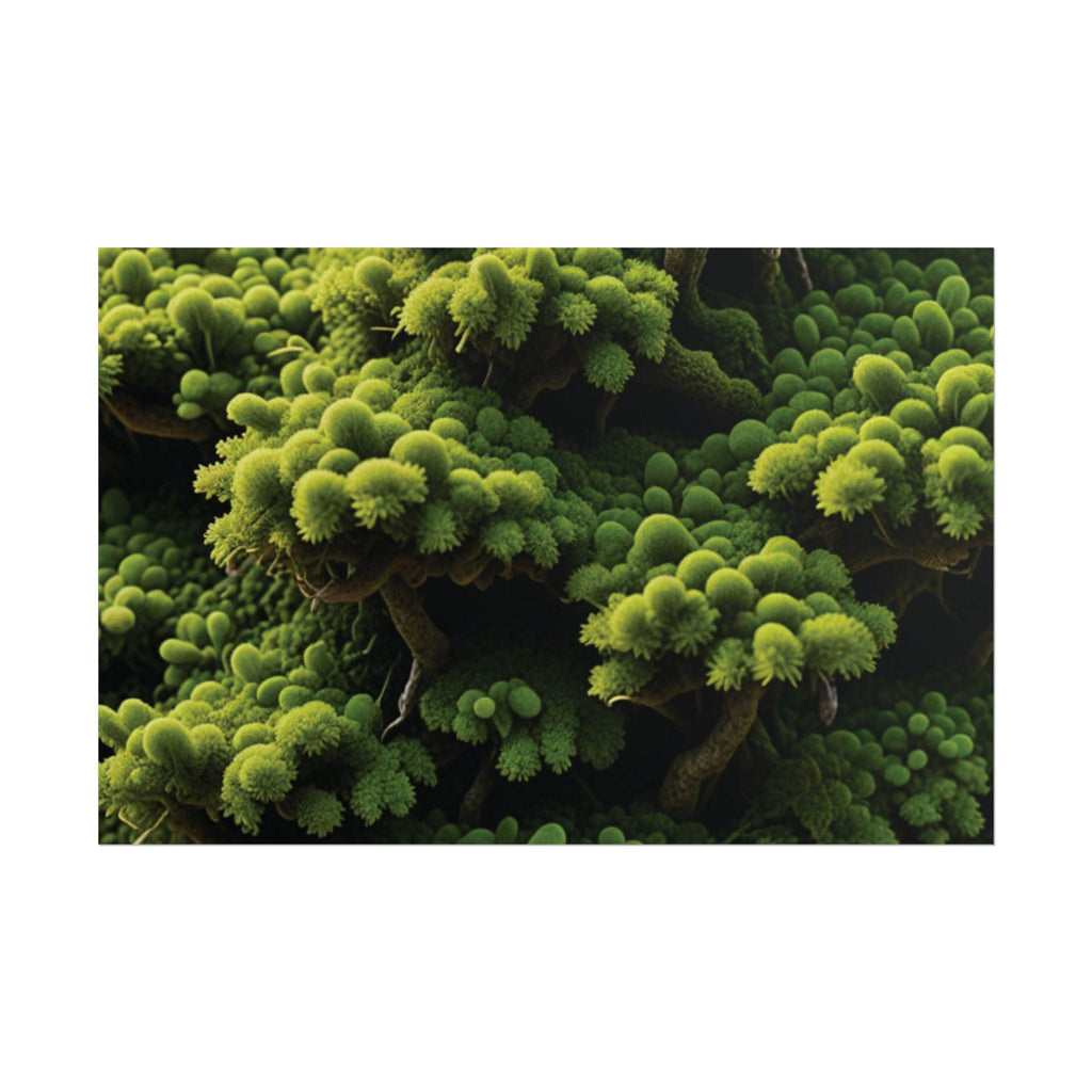 Lush Greenery Art Print, Botanical Rolled Poster