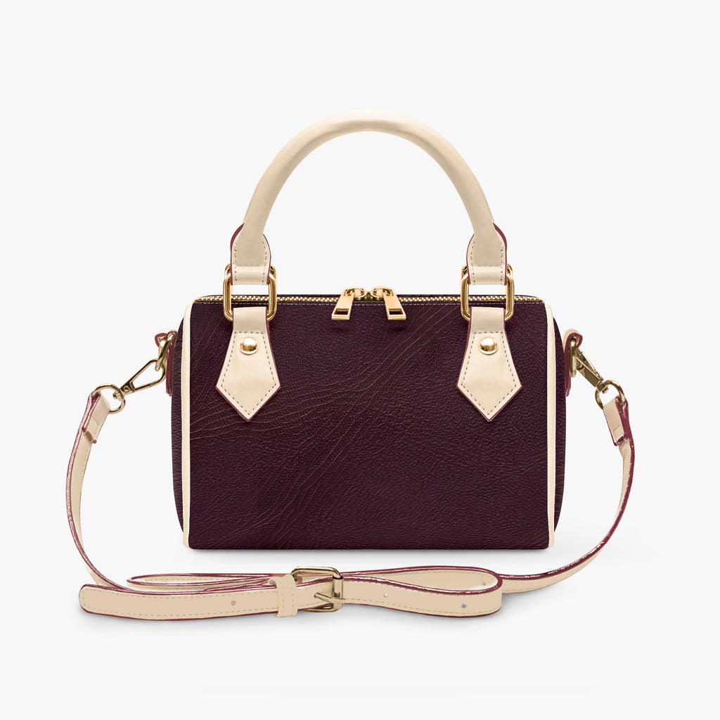Dark Brown Chic Crossbody Bag | Aura Regalia-AURA REGALIA 
