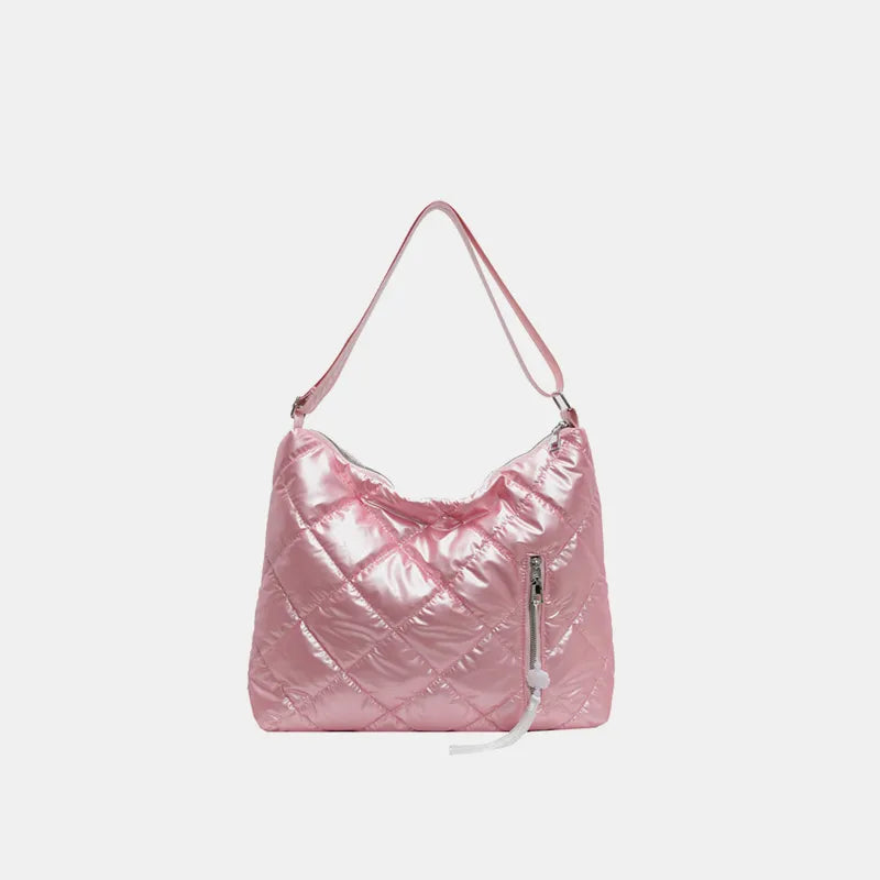 Quilted Nylon Travel Bag-AURA REGALIA 
